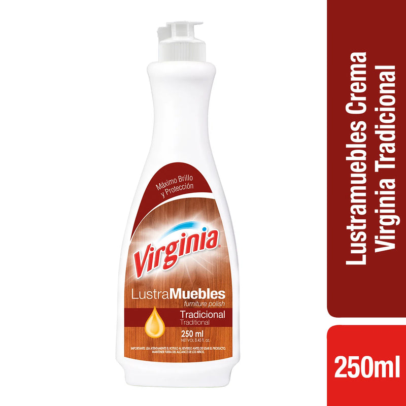 LUSTRA MUEBLES VIRGINIA (250 ML.)